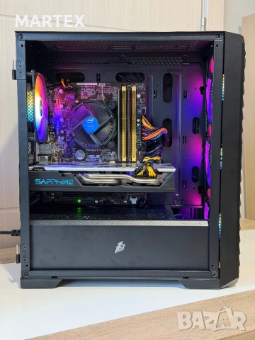 Геймърски компютър i5 4460, RX570,8GB RAM, снимка 2 - Геймърски - 54681089