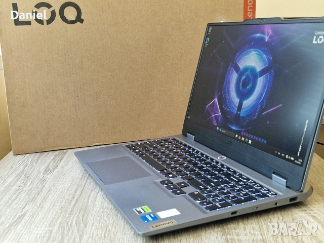 Lenovo LOQ 15IAX9/i5 12450HX/RTX 4060/20GB RAM/512GB SSD, снимка 7 - Лаптопи за игри - 54440317