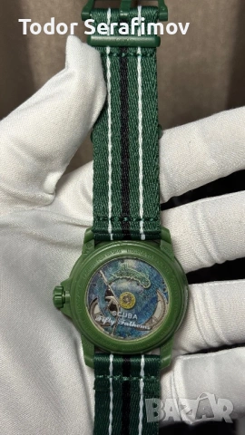 Blancpain X Swatch BIOCERAMIC SCUBA FIFTY FATHOMS COLLECTION Часовник, снимка 9 - Мъжки - 54720836