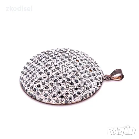 Сребърен медальон 20.78гр. проба:925 модел:40564-3, снимка 2 - Колиета, медальони, синджири - 55702238
