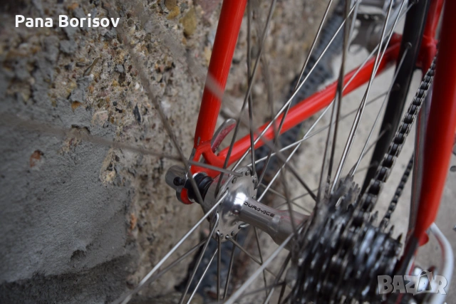 Ретро Шосеен Велосипед Fausto Coppi, 90те години, DuraAce 7400, снимка 8 - Велосипеди - 55245190