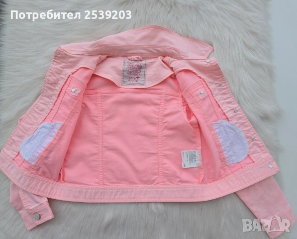 Детско дънково яке 9-10 години , снимка 4 - Детски якета и елеци - 53980688