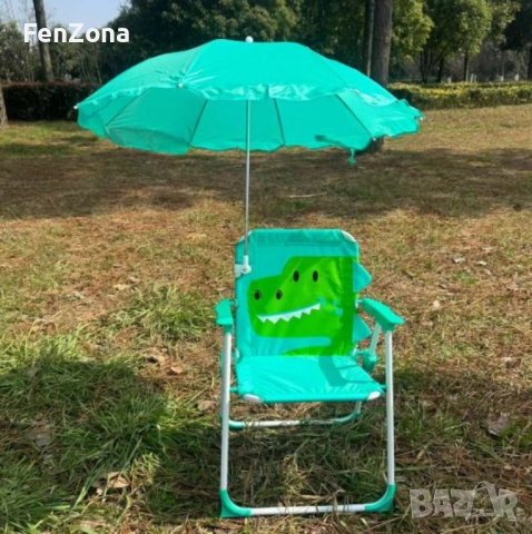 Детски сгъваем стол с чадър NS6332, снимка 4 - Други - 54096309