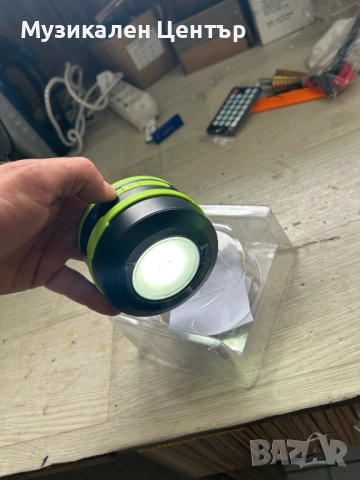 Portable LED Camping light Bluetooth Speaker GoldHorse НОВО, снимка 3 - Тонколони - 54643549