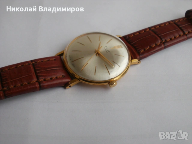 Полет мъжки ръчен часовник награда от Висшия Социалистически Централен Партиен Съюз - Москва, снимка 4 - Мъжки - 54447045
