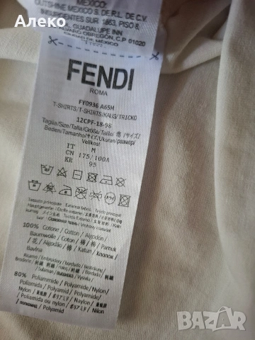 FENDI мъжка тениска 2XL размер. , снимка 8 - Тениски - 55005955