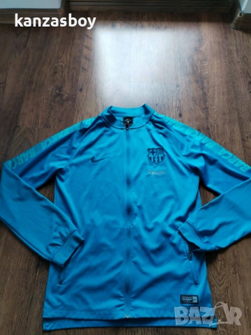 Nike Barcelona - юношеско футблно горнище 158-170см., снимка 5 - Детски анцузи и суичери - 54543594