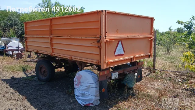 Ремарке РСД-4 Самосвално , снимка 10 - Селскостопанска техника - 55598866