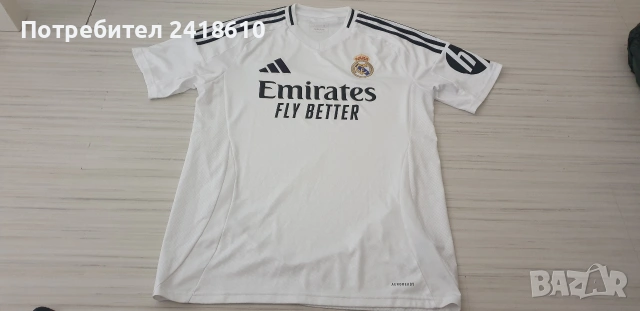 Adidas  Real Madrid Aeroready Mens Size M НОВО! ОРИГИНАЛ! Мъжка Тениска!, снимка 11 - Тениски - 54886937