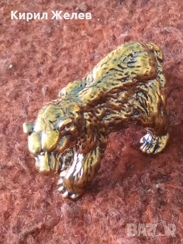 Бронзова фигурка на 🐻 мечка 45442, снимка 6 - Колекции - 54172929