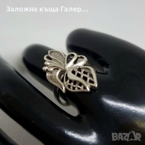 Винтидж сребърен пръстен 925 - 3,95 г, снимка 7 - Пръстени - 54214470