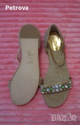 Дамски сандали gucci, снимка 3 - Сандали - 55153496