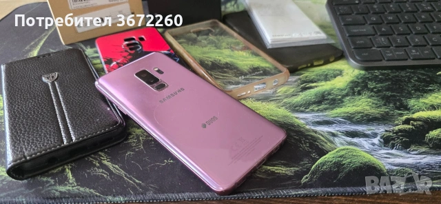 Samsung Galaxy S9+ Duos (SM-G965F) – Лилав с 2 SIM Карти в Отлично Състояние и Много Бонуси , снимка 6 - Samsung - 55187773