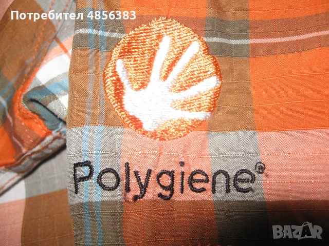 Haglofs Polygiene мъжка риза къс ръкав, снимка 7 - Ризи - 55043408