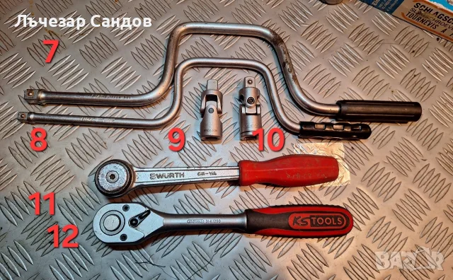 Продавам STAHLWILLE , KS Tools, Hazet, Facom, Wurth, Proxxson, Elora, снимка 8 - Гедорета - 55617510
