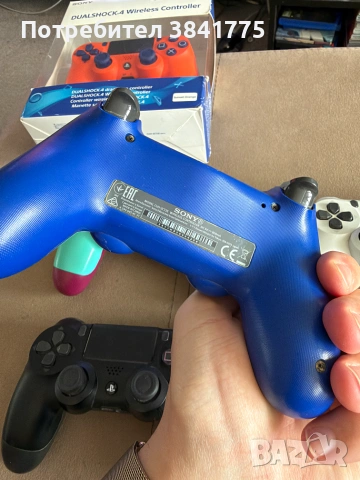 Dualshock контролери употребявани, комплект от 6 за PlayStation 4, снимка 13 - Аксесоари - 55035084