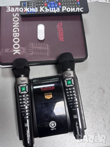 караоке система Alpha Platinium PMK-100HD, снимка 9 - Караоке - 55137684