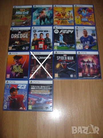 Игри за PlayStation 5, PS5 Част 2 - 20 € / 39,12лв за брой