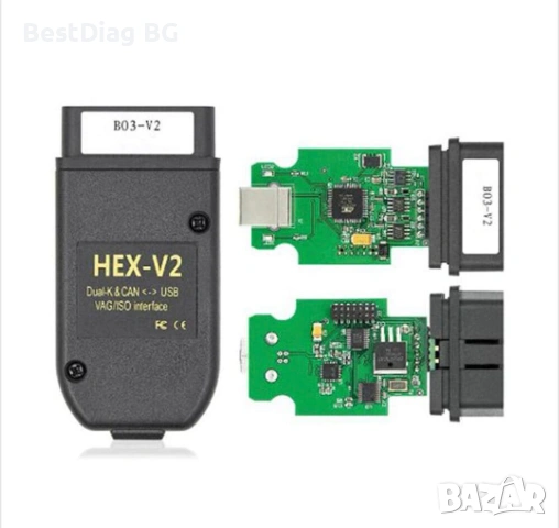VCDS HEX V2 (VAG-COM), снимка 2 - Аксесоари и консумативи - 54776552