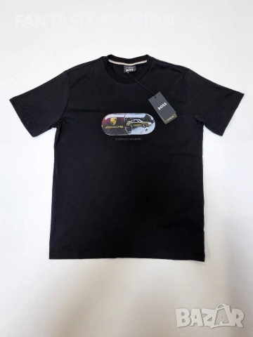 Мъжка тениска на Boss x Porsche