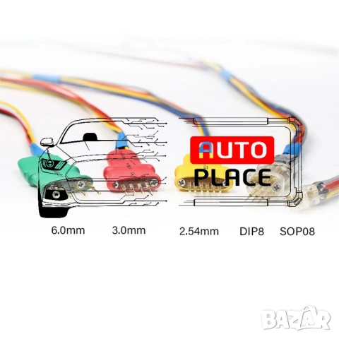 Сонди / Адаптери / Probes за употреба с Iprog програматор, снимка 3 - Аксесоари и консумативи - 53972669