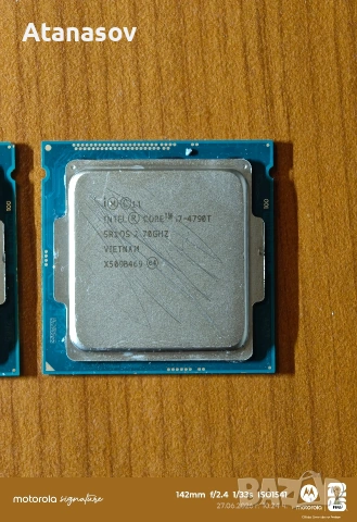 i7 4790T сокет 1150, снимка 3 - Процесори - 55067341