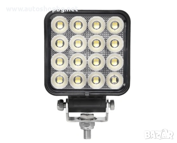 LED халоген / работна лампа 48W 12/24V 40мм, снимка 2 - Аксесоари и консумативи - 54289984