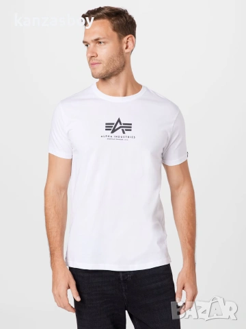ALPHA INDUSTRIES - мъжка тениска р-р М