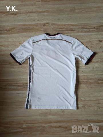 Оригинална мъжка тениска Adidas Climacool x Germany National Football Team / Season 14-15 (Home), снимка 3 - Тениски - 54847326