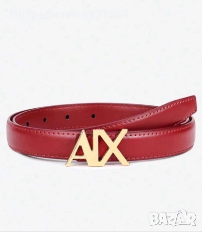 Дамски колани Armani Exchange, снимка 3 - Колани - 54678238