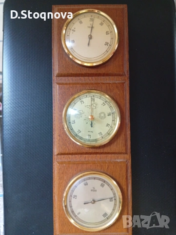 Домашна Метеорологична Станция 3 в 1 - Термометър, Барометър, Хигрометър 