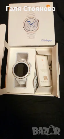 Huawei Watch GT 3 Pro Ceramic Edition (43mm) – Пълен Комплект, КАТО НОВ, снимка 8 - Смарт часовници - 55629816