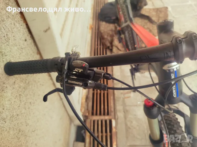27.5 цола алуминиев велосипед колело,2 по 11 скорости Shimano deore xt , снимка 3 - Велосипеди - 55403392
