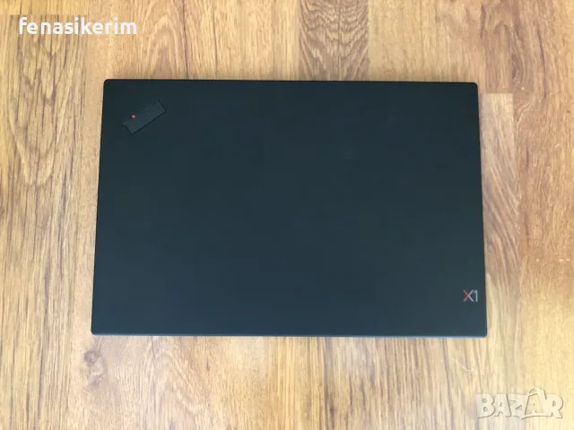 14' 2.5K Core i7-8650u Lenovo ThinkPad X1 Carbon Gen 7 16GB RAM/512GB NVMe/Win 11/4G Sim/Бат 8ч, снимка 2 - Лаптопи за работа - 55382206
