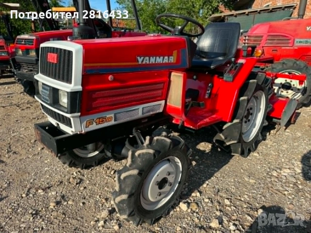 Трактор YANMAR F15 4x4