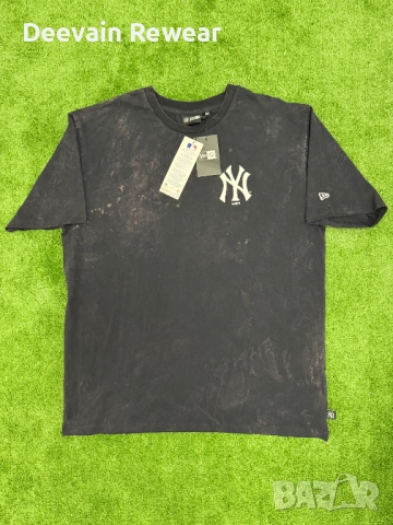 New Era | Streetwear | Мъжка тениска | Размер: 2XL | Черна и сива | Нова