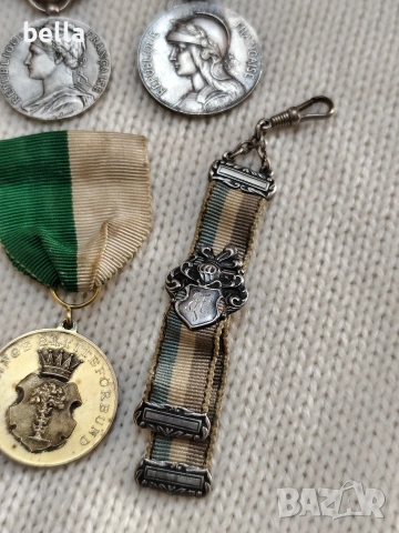 Колекция от сребърни медали !!!, снимка 6 - Антикварни и старинни предмети - 54305335