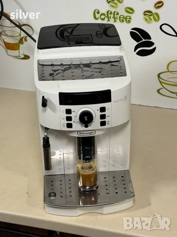 Кафемашина кафе автомат delonghi magnifica S с гаранция, снимка 7 - Кафемашини - 54724222