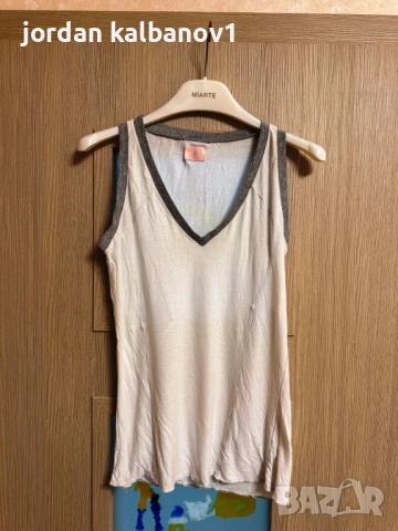 Подарявам - дамски бял потник D&G