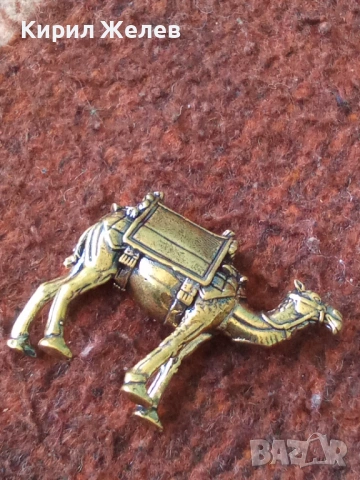 Бронзова фигурка на 🐫 камила 52844, снимка 8 - Колекции - 54171222