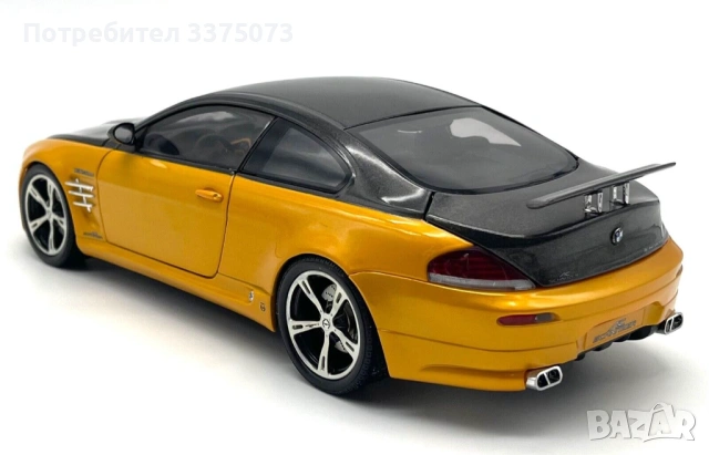 BMW M6 E63 Schnitzer Tension 1:18  Norev, снимка 3 - Колекции - 54492625