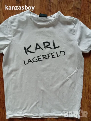 KARL LAGERFELD - мъжка тениска р-р М, снимка 3 - Тениски - 55677453