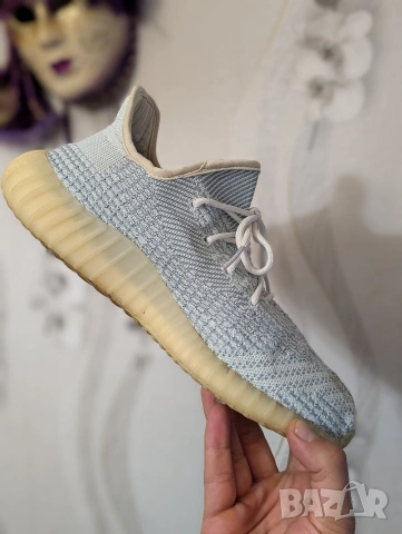 маратонки Adidas Yeezy Boost 350 V2 „Cloud White“ Номер 45 1/3, снимка 6 - Маратонки - 54963113