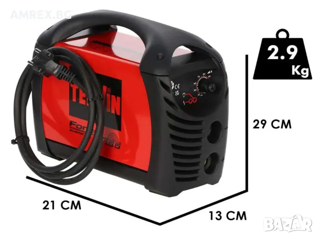 Инверторен електрожен Telwin 150 A за MMA заваряване, снимка 2 - Други инструменти - 55393885
