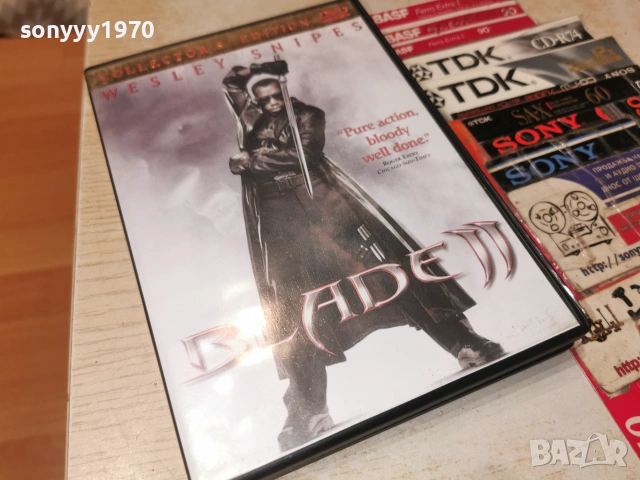 BLADE II DVD 0807261919L1, снимка 14 - DVD филми - 55211453