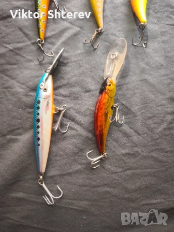 Комплект 5 бр. воблери – 2x Rapala, 2x Bassdream, Ugly Duckling, снимка 3 - Такъми - 55654545