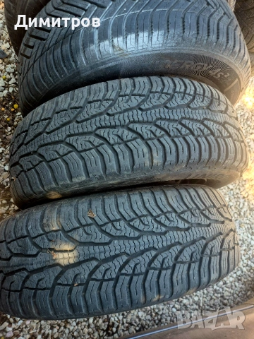 4 гуми UNIROYAL 195/65R15 с джанти 5х1122, снимка 2 - Гуми и джанти - 55008638