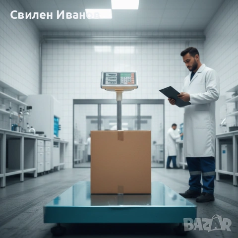 Електронен кантар с платформа до 1000 кг, снимка 6 - Везни - 54461754