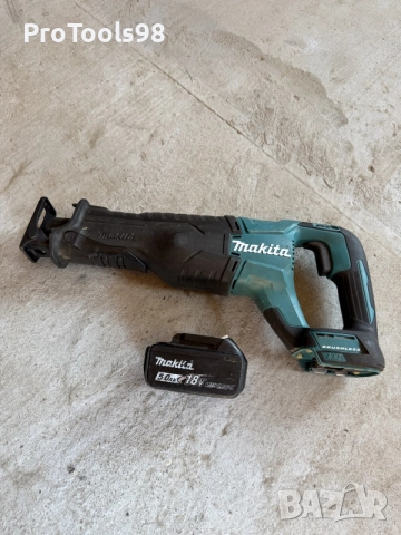 Makita DJR187 + 5Ah безчетков саблен трион