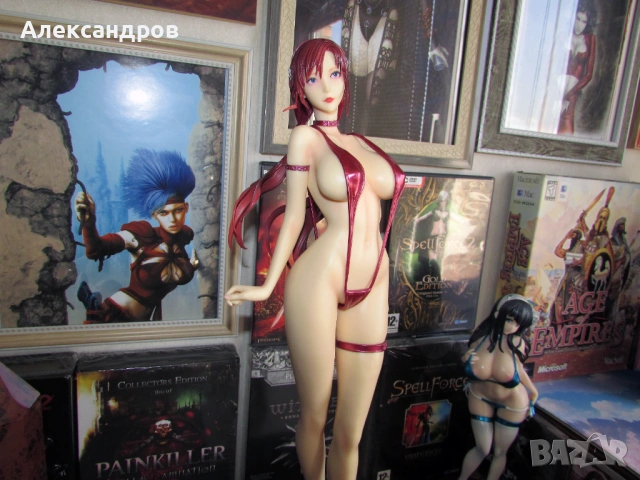 аниме фигурка 48см 1/4 anime manga еротика, снимка 3 - Други ценни предмети - 54179203